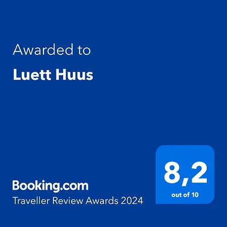 Luett Huus Holiday home *